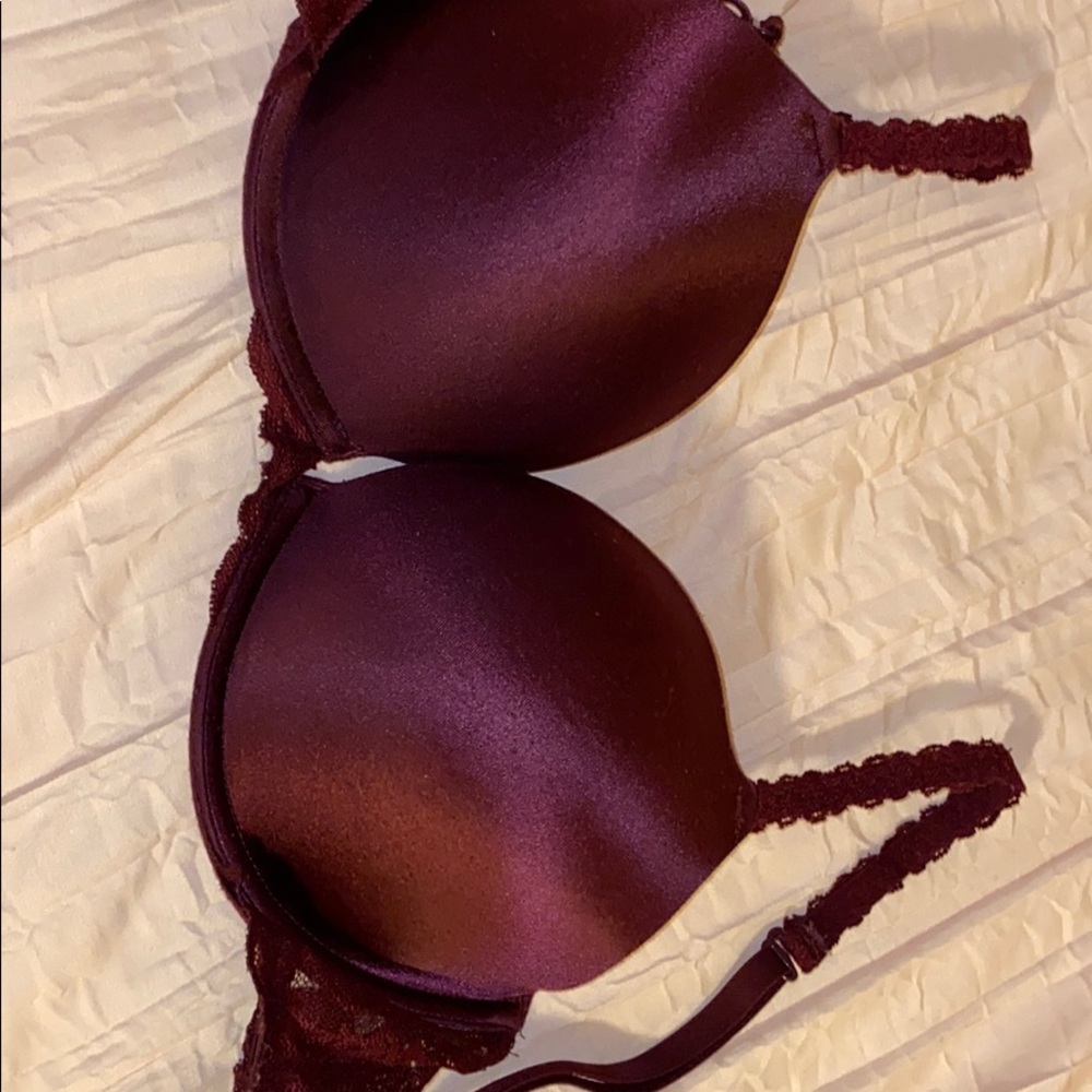Pink bra
